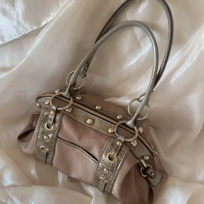 Sac à main vintage haut de gamme grande capacité, sac à bandoulière décontracté pour jeunes femmes,