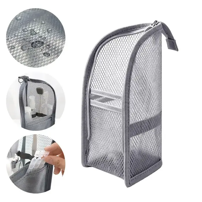 Sac à cosmétiques en maille EVA pour femmes