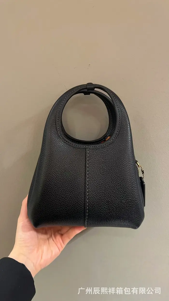 Sac seau en cuir couleur unie, sac à main porté épaule, style hobo, sac de marché, Cuo Home, nouveau