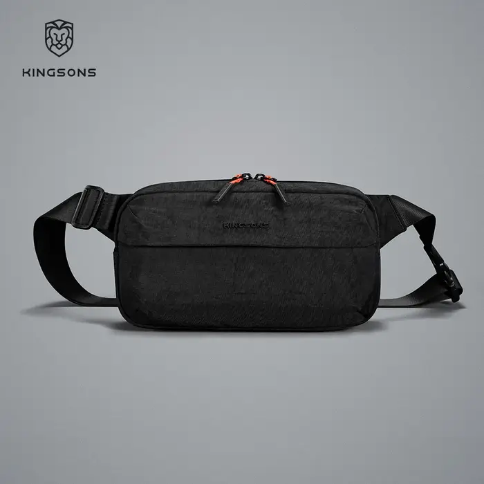 Kingsons Urban Ride Lite Sling hommes femmes sac de poitrine petit sac à bandoulière 420D Nylon étan