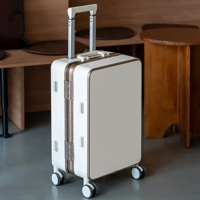 Nouvelle valise de haute qualité 20 ", boîtier de chariot de voyage, mise à niveau du cadre en alumi