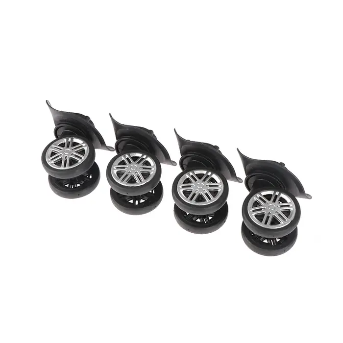 2 paires de bagages, roues universelles, boîtier de chariot, pièces de réparation, accessoires