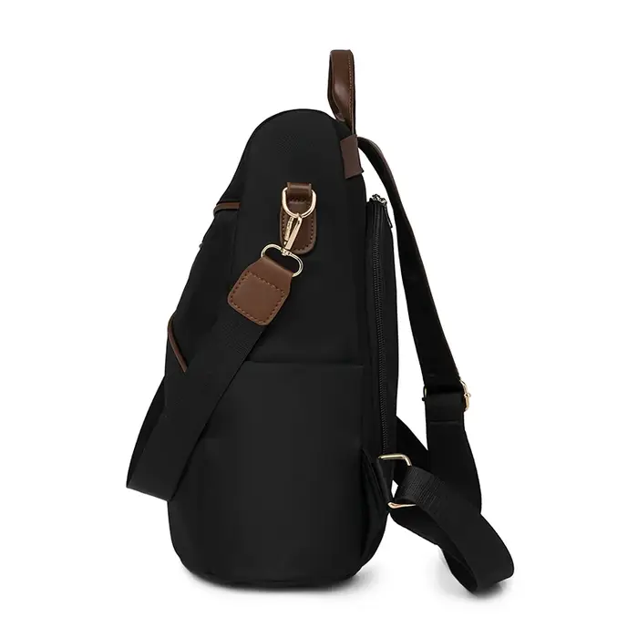Sac à dos antivol femme décontracté en Nylon nouveau sac d'école 2025 mode grande capacité bandoulière sac