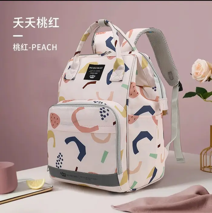 Sac à dos à bandoulière simple pour maman et bébé, nouvelle mode d'extérieur, Portable, très grande