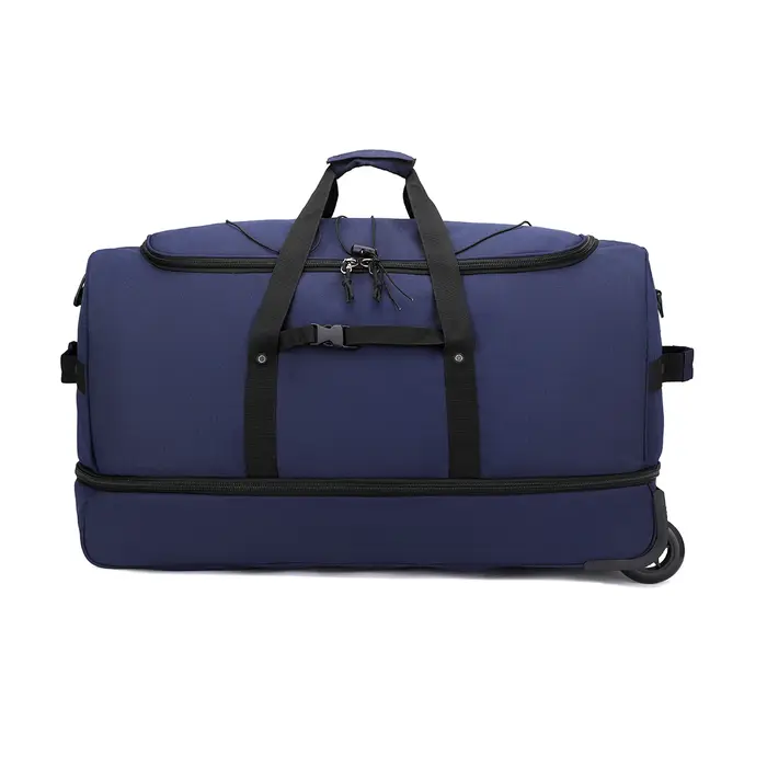Sac de voyage trolley multifonctionnel pour hommes, adapté aux voyages d'affaires, aux voyages et au