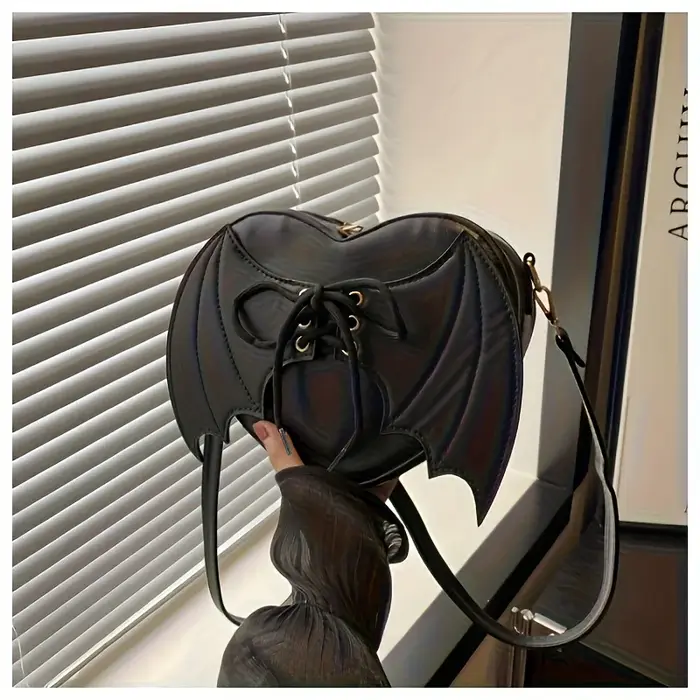 Sac à bandoulière en forme de chauve-souris pour femmes