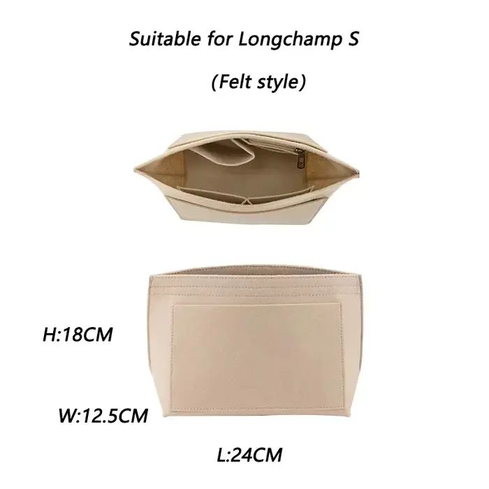 Insert organisateur de sac pour Longchamp, matériau en Nylon, ajustement Super solide, Support de sa
