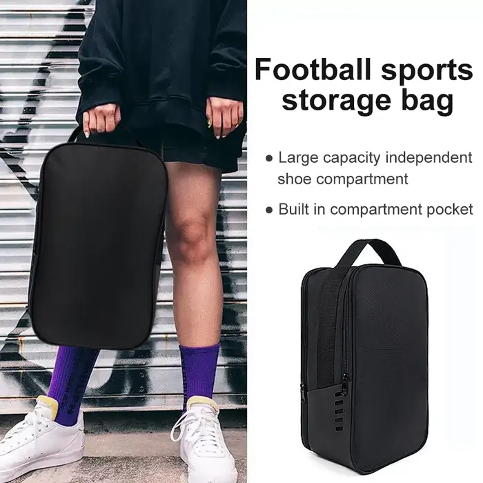 1 pièces sac à chaussures étanche avec fermeture éclair-voyage