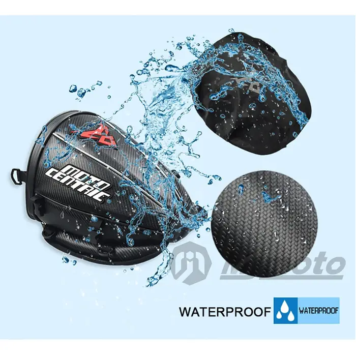 Sac arrière de moto étanche