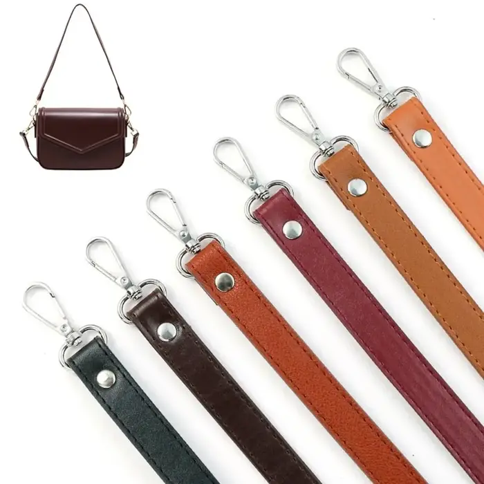 Sangle de sac en cuir réglable pour femme