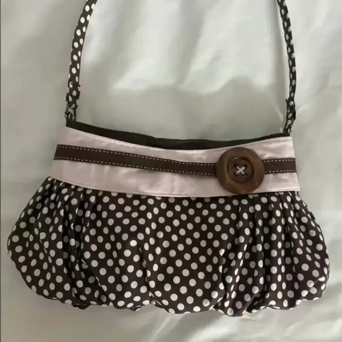 Sacs messagers tendance pour femmes 2026 Nouvelle collection Sac à main vintage à pois
