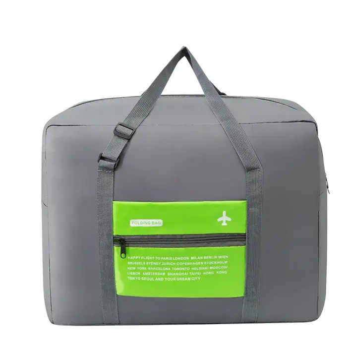 Coréen pliable carré avion le sac fourre-tout sac à main étanche emballage Cubes pour voyage Oxford