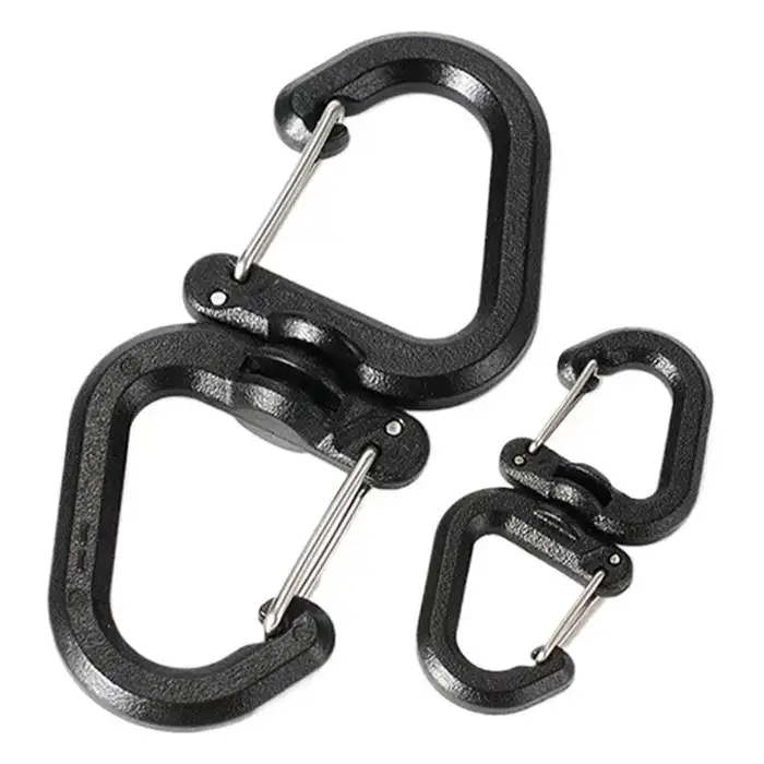 Mousqueton à Double Clip