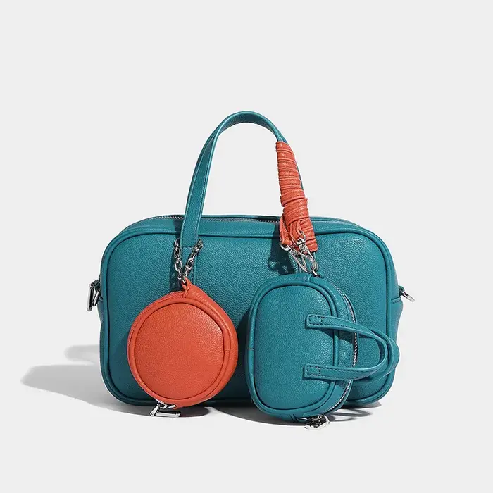 Boston sac femmes mode 2025 Style euro-américain Simple sac à bandoulière sacs à main sac Composite
