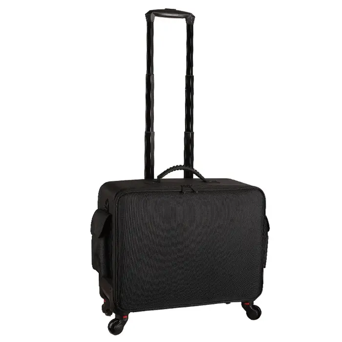 Grande valise à roulettes pour maquillage, bagage professionnel pour maquilleurs, étui dédié aux fem