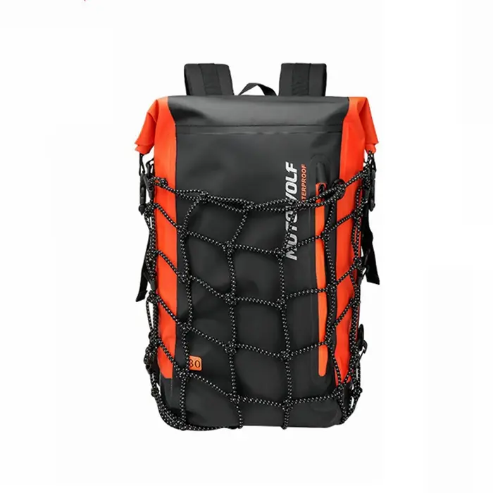 Sac à dos de moto pour hommes et femmes, sac étanche pour casque intégral, sac de voyage réfléchissa