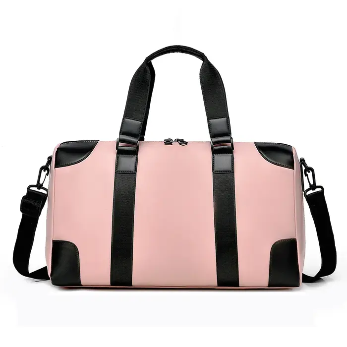 Sac de voyage résistant à l'usure de grande capacité, séparation sèche et humide, unisexe, bandouliè