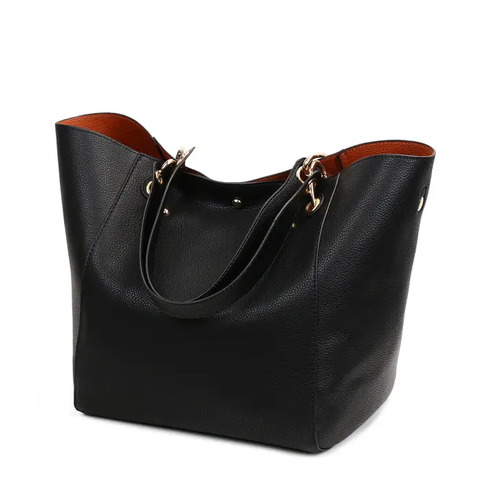 Sacs à bandoulière en cuir de luxe pour femmes 2019 grande capacité fourre-tout à poignée supérieure